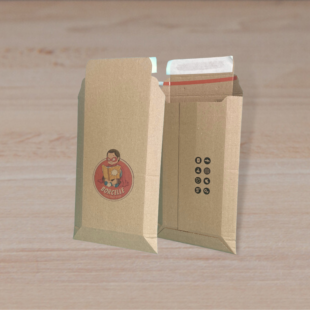 Fast Envelope Fast Custom Printed Corrugated Pocket Envelopes | Multiple Sizes