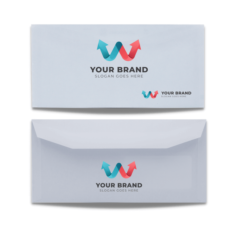 Gummed Envelopes Printed Sample