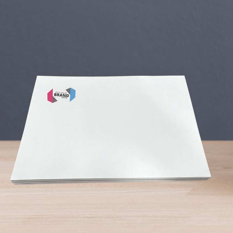 Custom Printed Franking Logo Self Seal Envelopes Printed Sample