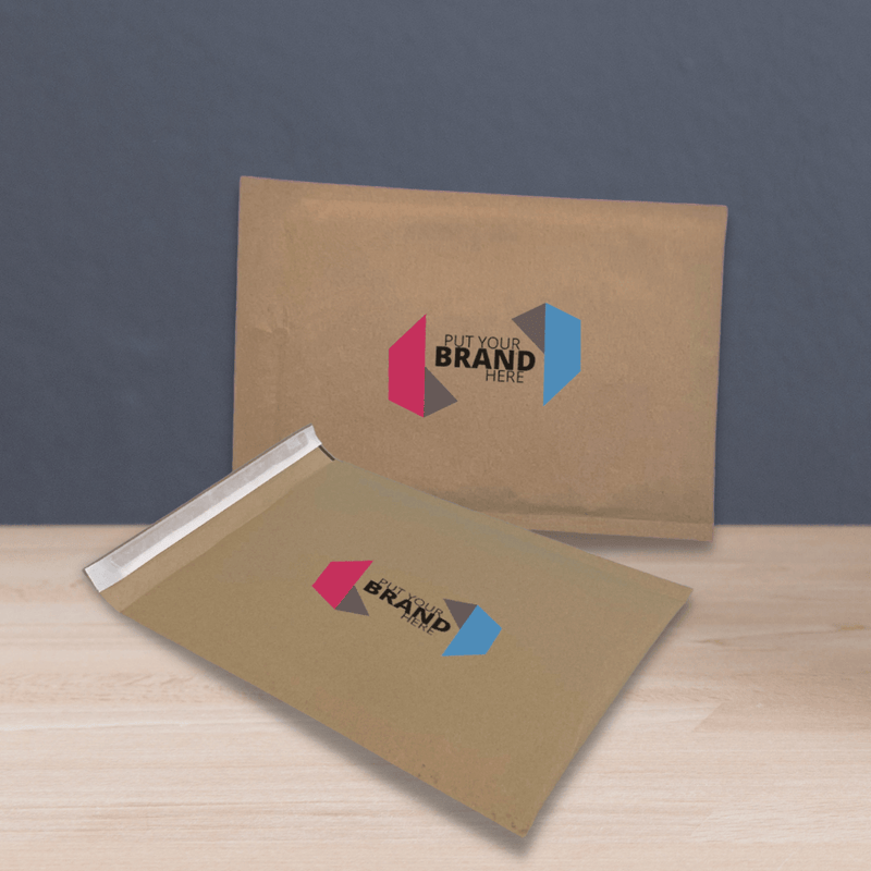 Eco Friendly Padded Envelopes Printed Sample